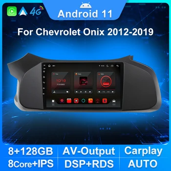 FELLOSTAR Android Система Автомагнитолы для Chevrolet Onix 2012 2013 2014 2015 2016 2017 2018 2019 Мультимедийный DVD-плеер GPS Navi DSP  5
