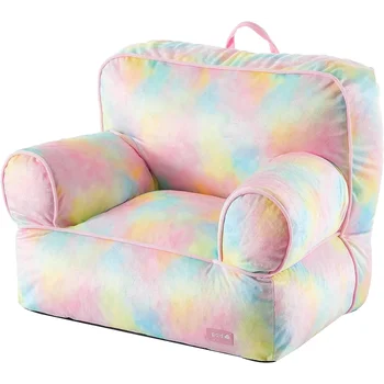 Детский диван-кресло American Kids Tie Dye Из Норки Bean Bag для детей, 23 