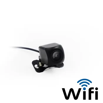 MEKEDE Камера ночного видения с углом обзора 170 градусов, Wi-Fi Камера заднего вида для парковки автомобиля, HD Изображение заднего хода для Android DVD AHD монитор  5