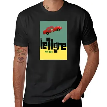 Новая футболка Le Tigre, рубашка с животным принтом для мальчиков, великолепная футболка, забавная футболка, спортивные рубашки, футболки для мужчин  5