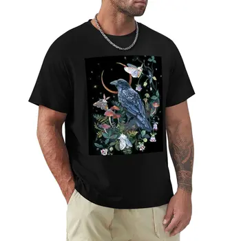 Футболка Moon Raven для мальчиков, футболки на заказ, создайте свои собственные футболки для мужчин  5