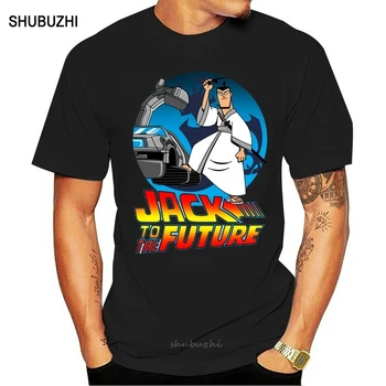 Забавная Футболка Samurai Jack Для Мужчин Из Хлопка С Рисунком Аниме Camiseta  4