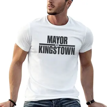 Мэр Кингстаун футболка Футболка топы негабаритных футболки пума мужские рубашки Т   5