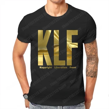 Мужская графическая футболка с логотипом Klf, ретро-повседневная уличная одежда 80-х годов в стиле Харадзюку, модный новый топ Klf  3