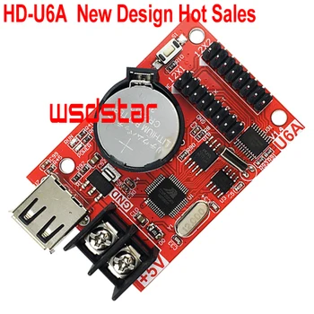 HUIDU HD-U6A USB LED control card Одноцветный светодиодный модуль P10 Светодиодный дисплей P10 LED control card  10