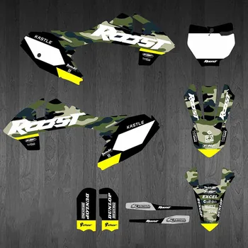 Полный набор Наклеек Отличительные знаки фон Эмблемы Графика Для KTM SX65 SX 65 2016 2017 2018 2019 2020 2021 2022 2023 Для KTM 65 SX  10