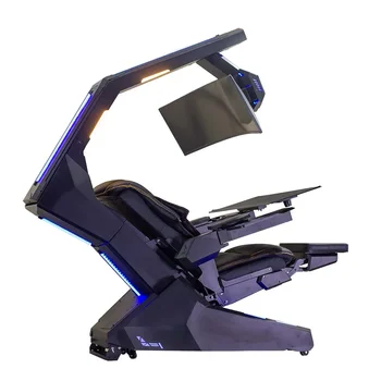 Откидывающееся рабочее кресло RTS IW-R1 PRO с функцией невесомости, работающее с тройным монитором Наклона rig VR imperator  5