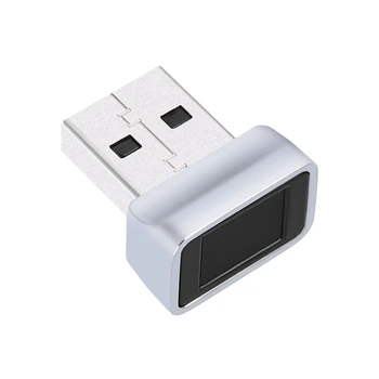 USB-считыватель отпечатков пальцев для Windows, ключ безопасности, Биометрический сканер отпечатков пальцев, модуль датчика для мгновенного контакта, удобный  10