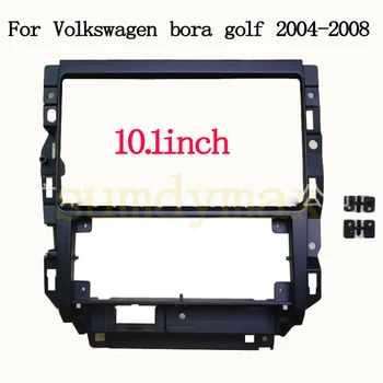 Панель Автомобильного Радиоприемника для Volkswagen Bora golf 2004-2008 DVD Стерео Рамка Пластина Адаптер Монтаж Приборной Панели Установочная Панель  5