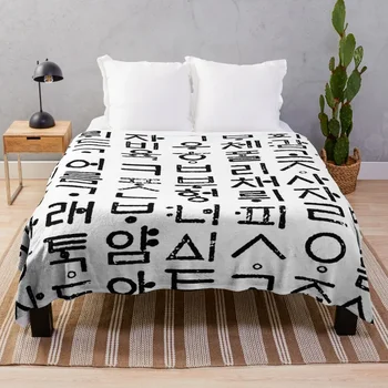 Корейский язык (Хун Мин Чжон Ым) Набросьте Красивое пушистое Одеяло манга на диван Постельное белье Одеяла  10