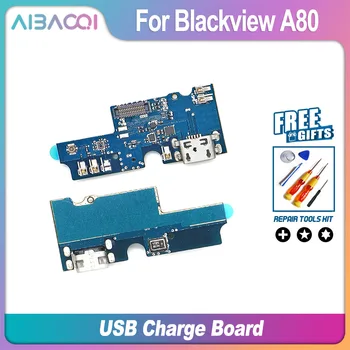 AiBaoQi Совершенно новый USB-штекер, плата для зарядки + микрофон для телефона Blackview A80  10