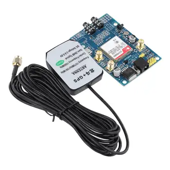 Плата разработки SIM808 GSM GPRS GPS с Антенной GPS Модуль Отслеживания GPS Вместо модуля SIM908 Доступен для Raspberry Pi  1