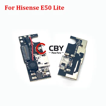 Для Hisense E50 Lite Infinity H60 Lite USB-плата для зарядки, разъем для док-станции, гибкий кабель и разъем для подключения к источнику питания.  4