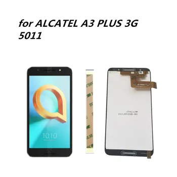 5,5 дюймов Для Alcatel A3 Plus 3G 5011 5011A 5011X ЖК-Дисплей В Сборе + Замена Сенсорной Панели Мобильного Телефона  5