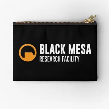 Исследовательский центр Black Mesa Сумки на молнии Для женщин, ключей, косметички, кошелька для хранения денег, нижнего белья, трусиков для монет, мужского кармана  0