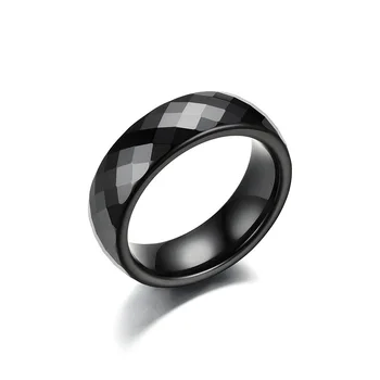 Высококачественные керамические кольца 3/6 мм для женщин, мужчин, черного, белого цвета, модные украшения, кольца на палец, Высококачественные подарки Оптом  5