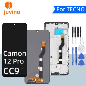 Juvino Для Tecno Camon 12 Pro LCD CC9 Оригинальный Экран Дисплея и Дигитайзер Сенсорного экрана в Сборе с Инструментами Для Ремонта  5
