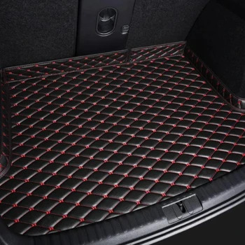 Коврик для багажника автомобиля из искусственной кожи на заказ для Ford Kuga 2013-2019 Fiesta Everest Taurus Escape Автомобильные Аксессуары Интерьер  4