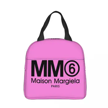 Изолированные сумки для ланча Mm6 Margielas, термосумка, контейнер для ланча, переносная сумка, ланч-бокс, сумка для бенто, пляжная сумка для путешествий  4