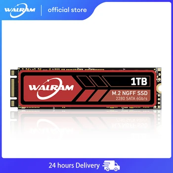 Walram M2 2280 SSD M.2 SATA 128 ГБ 256 ГБ 512 ГБ 1 ТБ HDD M2 NGFF SSD 2280 мм 2 ТБ HDD disco duro Для компьютера Ноутбука Xiaomi  10