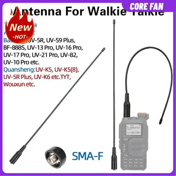 NA-771 SMA-F Гибкая Антенна Двухдиапазонная 144/430 МГц Антенна для рации VHF UHF SMA Разъем для Baofeng UV-5R BF-888S UV-82  10